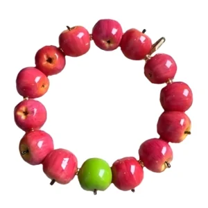 Pulsera de manzanas