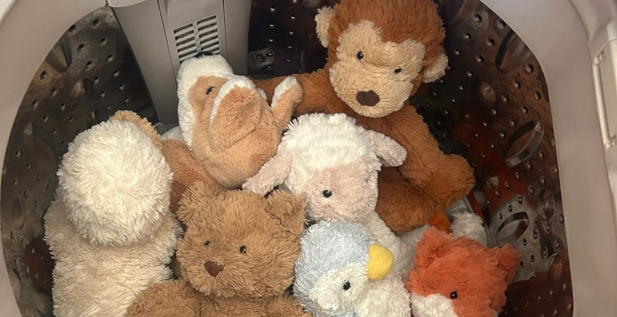 Cómo lavar un peluche